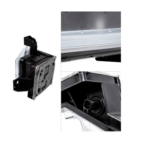 Winjet Fog Light - Clear Wiring Kit Included CDRWJ-0606-C - main